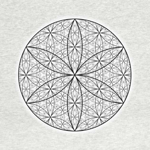 Dimensional Flower of Life by ShineYourLight
